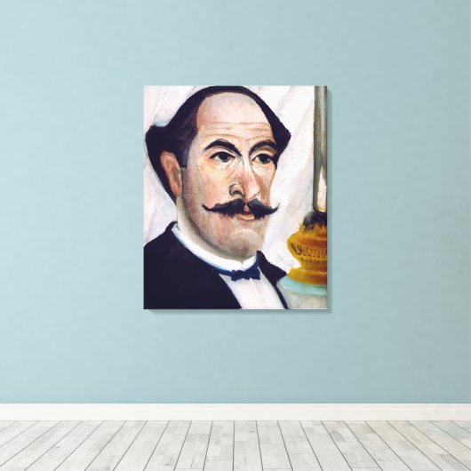 Toile Henri Rousseau - Autoportrait (Insitu (Plancher de Bois))
