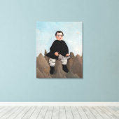 Toile Henri Rousseau - Garçon sur les rochers (Insitu (Plancher de Bois))