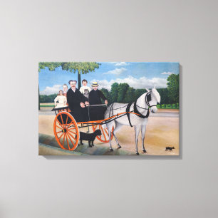 Toile Henri Rousseau - La Carriole du père Junier