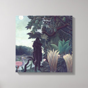 Toile Henri Rousseau - La Charmeuse de Serpents