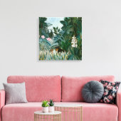 Toile Henri Rousseau - La jungle équatoriale (Insitu(Salon))