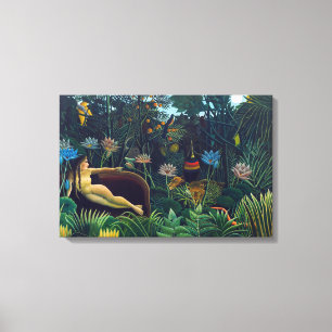 Toile Henri Rousseau - Le Rêve / The Dream