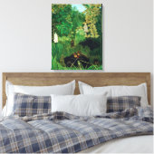 Toile Henri Rousseau - Les Joyeux Jesters (Insitu(Chambre))