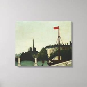 Toile Henri Rousseau - Notre-Dame