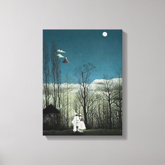 Toile Henri Rousseau - Soirée Carnaval (Recto)