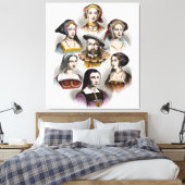 Toile Henri VIII d'Angleterre | Ses Six Femmes (Insitu(Chambre))