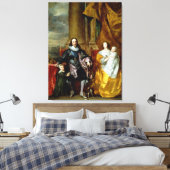 Toile Henrietta Maria et Charles I de Van Dyck (Insitu(Chambre))