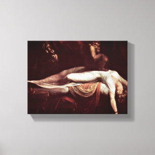Toile Henry Fuseli - Le cauchemar