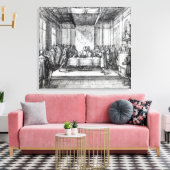 Toile Henry VIII dans sa chambre privée (Insitu(Salon))