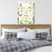 Toile Hepaticae Lebermoose par Ernst Haeckel (Insitu(Chambre))
