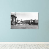 Toile Heppner, Oregon Main Street View Photographie (Insitu (Plancher de Bois))