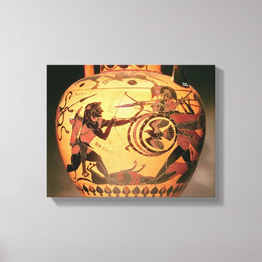 Toile Heracles combattant Geryon (Recto)