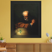 Toile Heraclitus par Hendrick Bloemaert (Insitu(Salon))