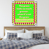 Toile Herbe plus verte (Insitu(Chambre))