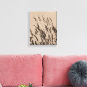 Toile Herbe sauvage à Sepia (Insitu(Salon))