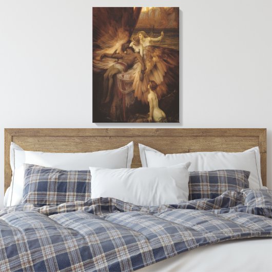 Toile Herbert Draper - La complainte D'Icarus (Insitu(Chambre))