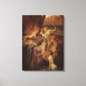 Toile Herbert Draper - La complainte D'Icarus (Recto)