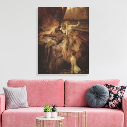 Toile Herbert Draper - La complainte D'Icarus (Insitu(Salon))