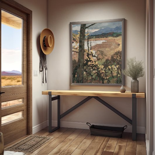 Toile Herbst et Chiemsee | Leo Putz Paysage Art