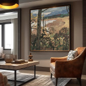 Toile Herbst et Chiemsee | Leo Putz Paysage Art