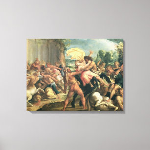 Toile Hercule, Deianeira et le centaure Eurytion