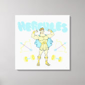 Toile Hercules Arrows and Dumbbells Flex Canvas Print (Recto)