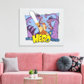 Toile Hercules vs Hydra - It's a HERO Thing Canvas Print (Insitu(Salon))