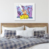 Toile Hercules vs Hydra - It's a HERO Thing Canvas Print (Insitu(Chambre))