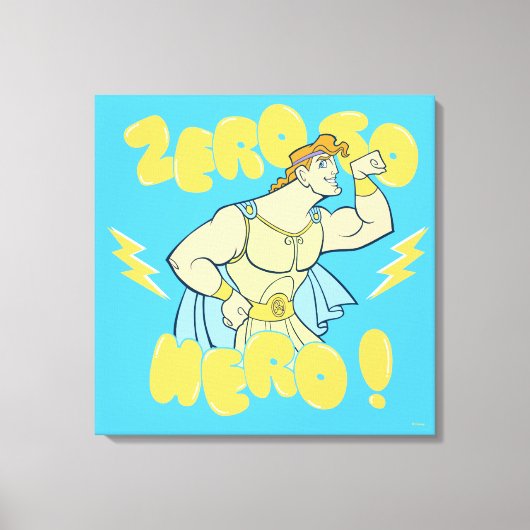 Toile Hercules - Zero to Hero Canvas Print (Recto)