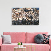 Toile Herd de zèbres 2 (Insitu(Salon))