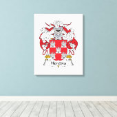 Toile Heredia Family Crest (Insitu (Plancher de Bois))