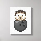 Toile Hérisson à Bowling avec Bowling (Recto)