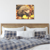 Toile Hérisson À L'Automne (Insitu(Chambre))