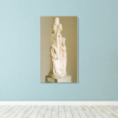 Toile Herme triforme d'Hécate, sculpture de marbre, gren (Insitu (Plancher de Bois))