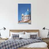 Toile Hermoupolis, île de Syros, Grèce. Dôme bleu de (Insitu(Chambre))