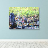 Toile Heron 6467 (Insitu (Plancher de Bois))