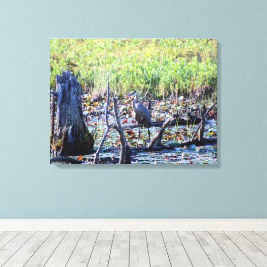 Toile Heron 6467 (Insitu (Plancher de Bois))