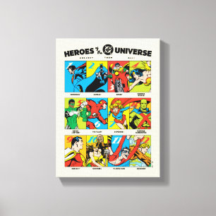 Toile Héros de l'univers DC™