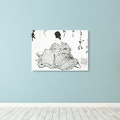 Toile Héros d'un Monogatari (Insitu (Plancher de Bois))