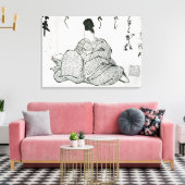 Toile Héros d'un Monogatari (Insitu(Salon))