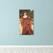 Toile Hesperia (par Frank Dicksee) (Insitu (Plancher de Bois))