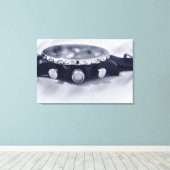 Toile heure bleue pastel (Insitu (Plancher de Bois))