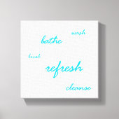 Toile Heure d'actualisation (Recto)