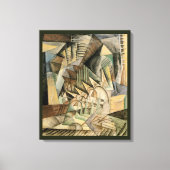 Toile Heure de pointe, New York par Max Weber, Cubisme v (Recto)