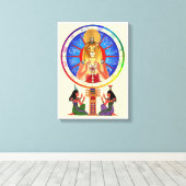 Toile Heure des soldes Sekhmet (Insitu (Plancher de Bois))