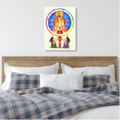 Toile Heure des soldes Sekhmet (Insitu(Chambre))