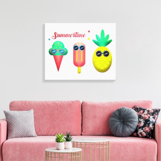 Toile Heure d'été (Insitu(Salon))