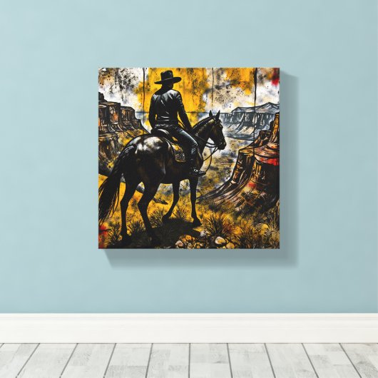 Toile Heure d'or au Grand Canyon (Insitu (Plancher de Bois))