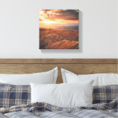 Toile Heure dorée sur le terrain accidenté (Insitu(Chambre))