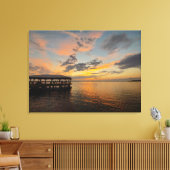 Toile Heure du coucher du soleil (Insitu(Salon))